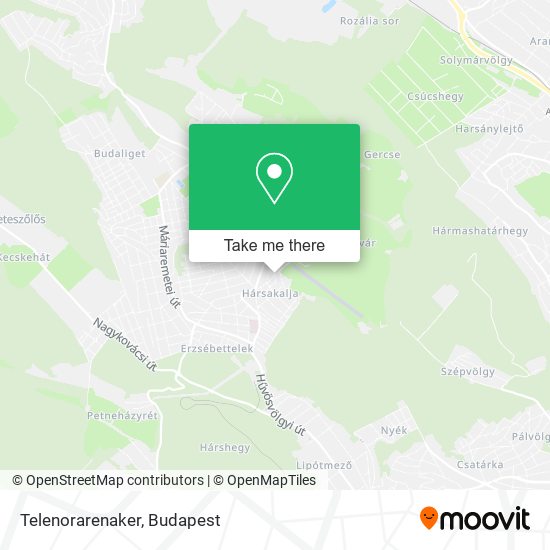 Telenorarenaker map