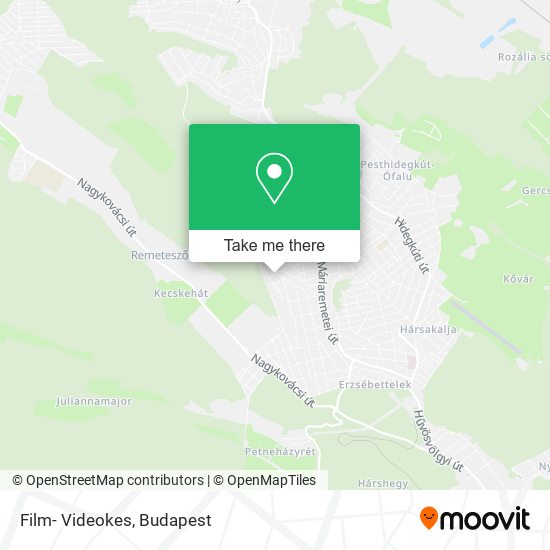 Film- Videokes map