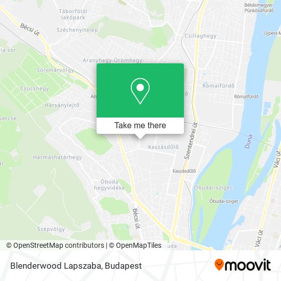 Blenderwood Lapszaba map