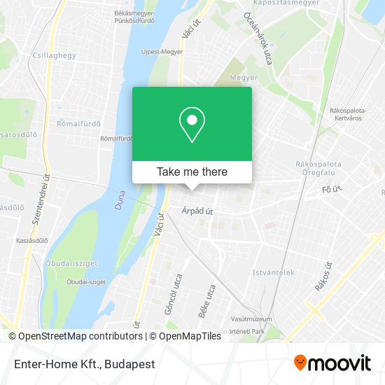 Enter-Home Kft. map