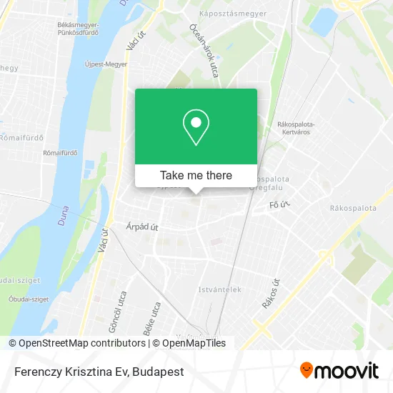 Ferenczy Krisztina Ev map
