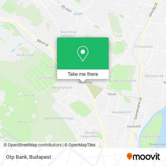 Otp Bank map