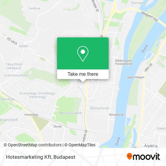 Hotesmarketing Kft map