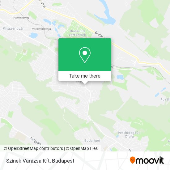 Színek Varázsa Kft map
