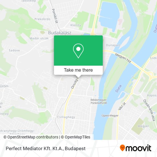 Perfect Mediator Kft. Kt.A. map
