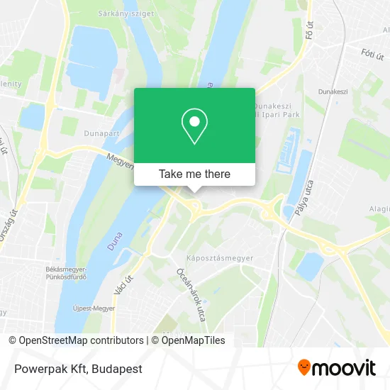 Powerpak Kft map