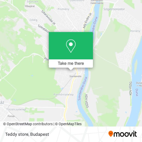 Teddy store map