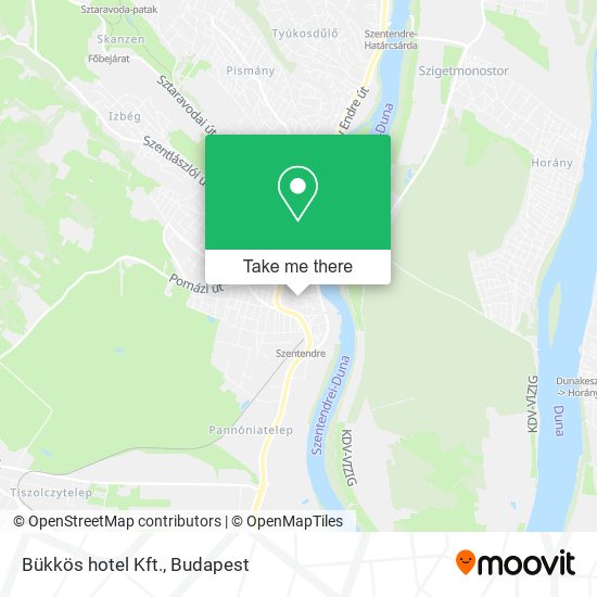 Bükkös hotel Kft. map