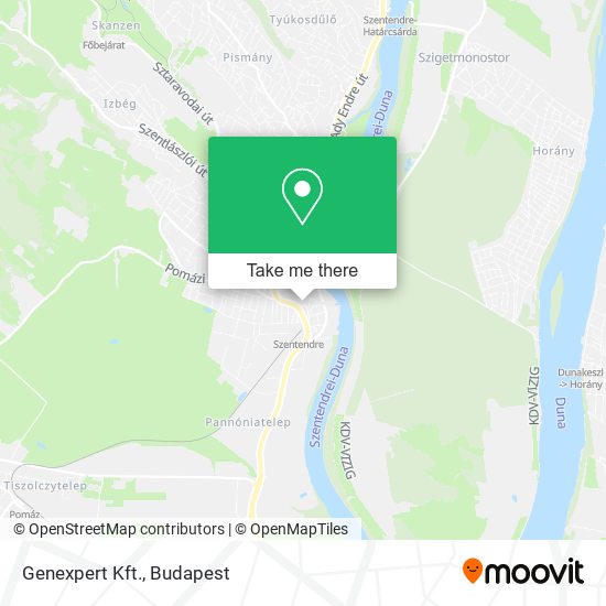 Genexpert Kft. map