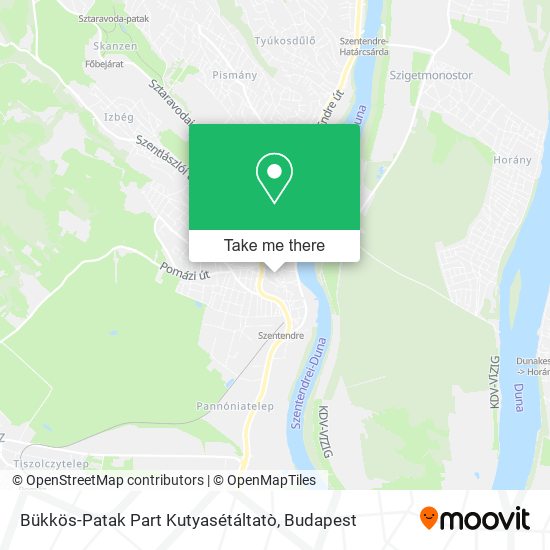 Bükkös-Patak Part Kutyasétáltatò map