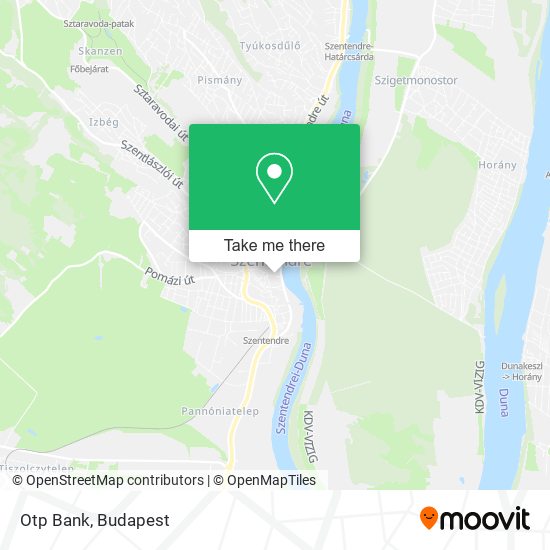 Otp Bank map