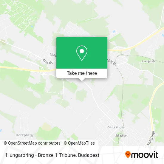 Hungaroring - Bronze 1 Tribune map