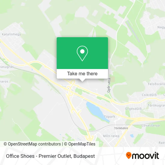 Office Shoes - Premier Outlet map
