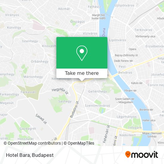 Hotel Bara map