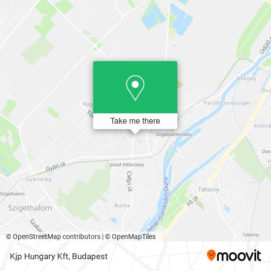 Kjp Hungary Kft map