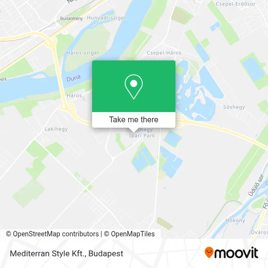 Mediterran Style Kft. map