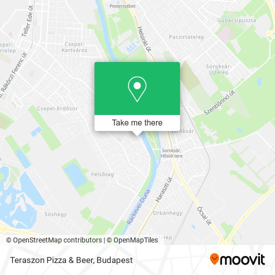 Teraszon Pizza & Beer map