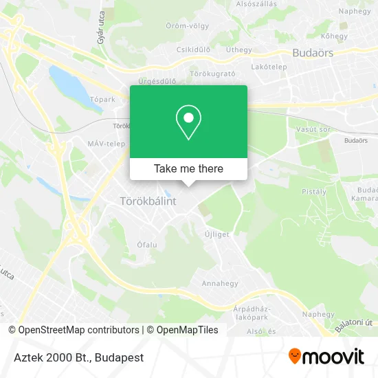 Aztek 2000 Bt. map