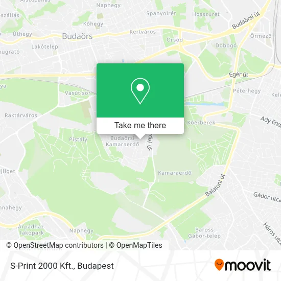 S-Print 2000 Kft. map