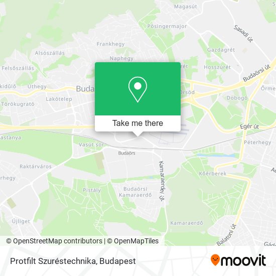 Protfilt Szuréstechnika map