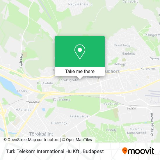 Turk Telekom International Hu Kft. map