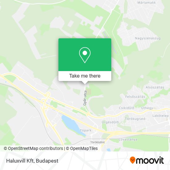 Haluxvill Kft map