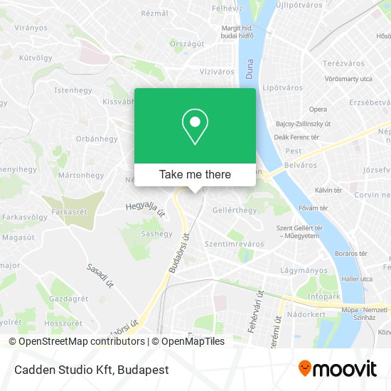 Cadden Studio Kft map