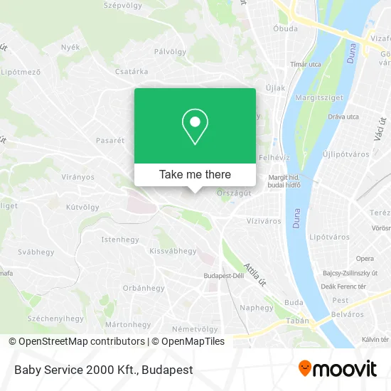 Baby Service 2000 Kft. map