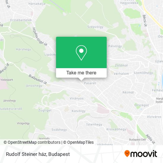 Rudolf Steiner ház map