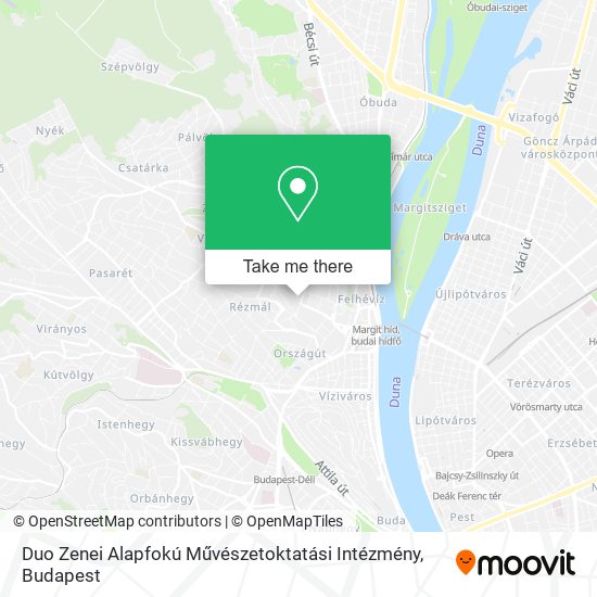 Duo Zenei Alapfokú Művészetoktatási Intézmény map
