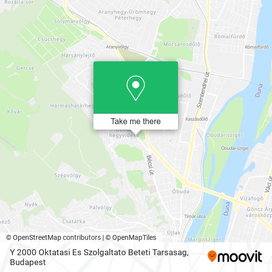 Y 2000 Oktatasi Es Szolgaltato Beteti Tarsasag map