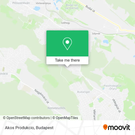 Akos Produkcio map