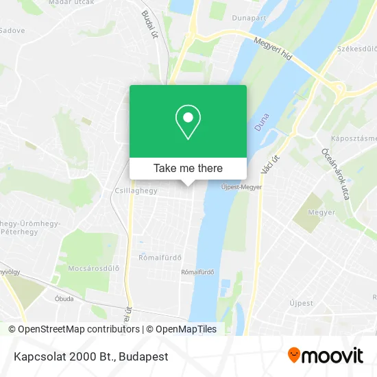 Kapcsolat 2000 Bt. map