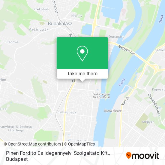 Pinen Fordito Es Idegennyelvi Szolgaltato Kft. map