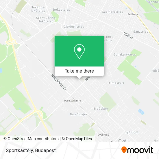 Sportkastély map