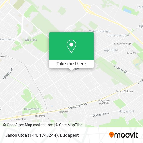 János utca (144, 174, 244) map