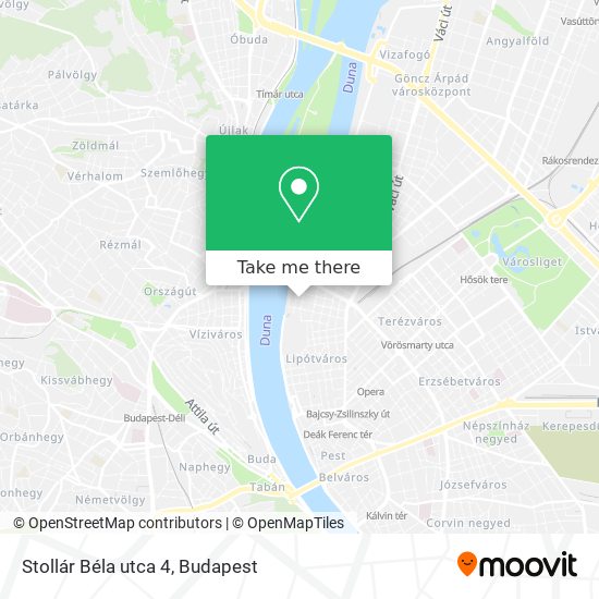 Stollár Béla utca 4 map