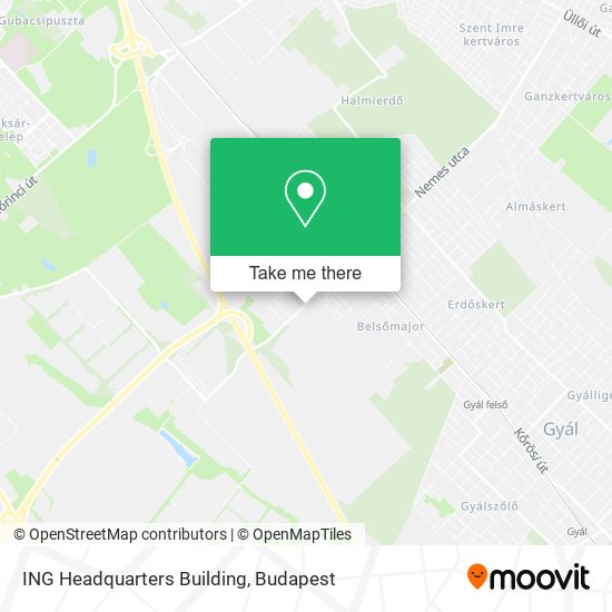ING Headquarters Building map