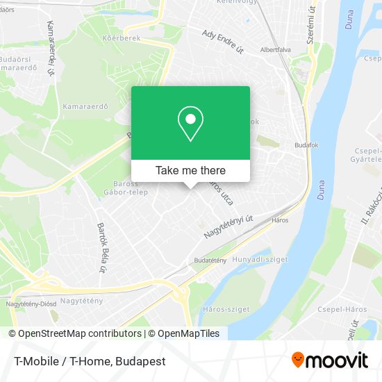 T-Mobile / T-Home map