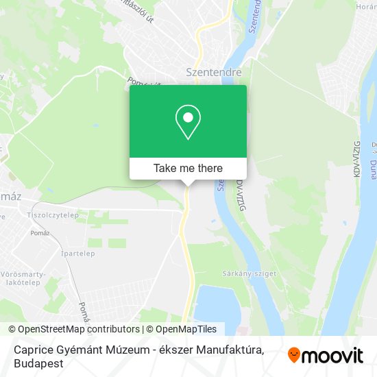 Caprice Gyémánt Múzeum - ékszer Manufaktúra map