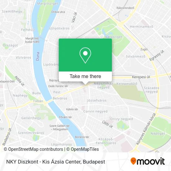 NKY Diszkont - Kis Ázsia Center map