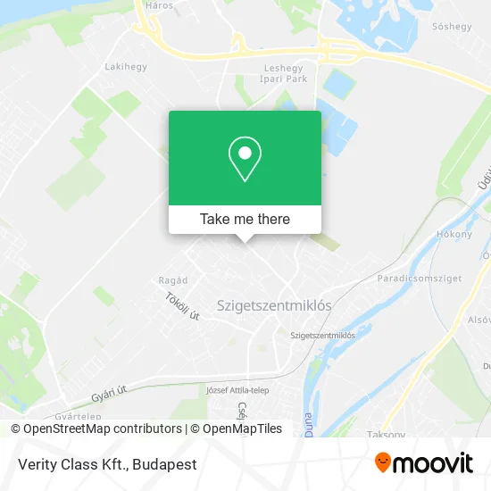 Verity Class Kft. map