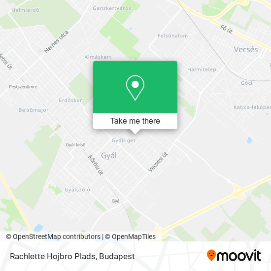 Rachlette Hojbro Plads map