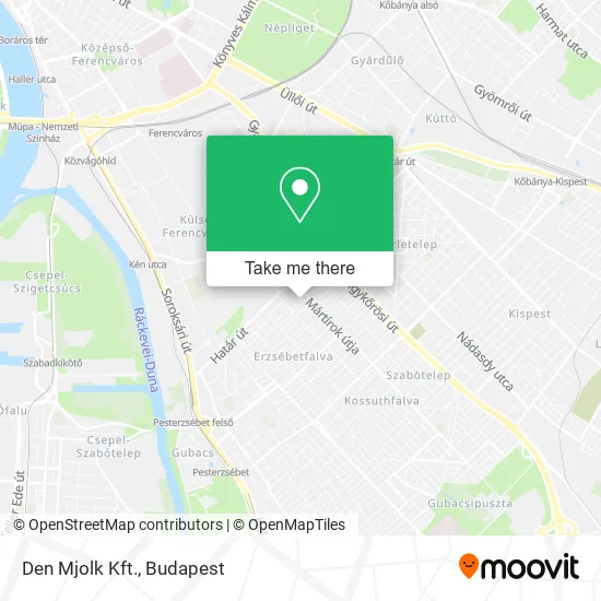 Den Mjolk Kft. map