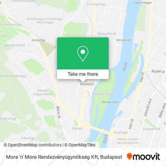 More 'n' More Rendezvényügynökség Kft map