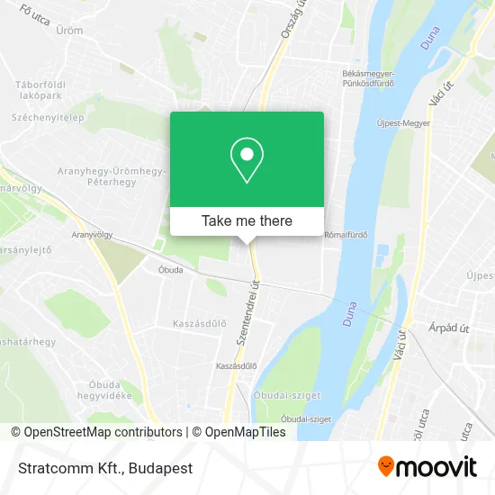 Stratcomm Kft. map