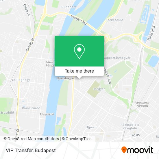 VIP Transfer map