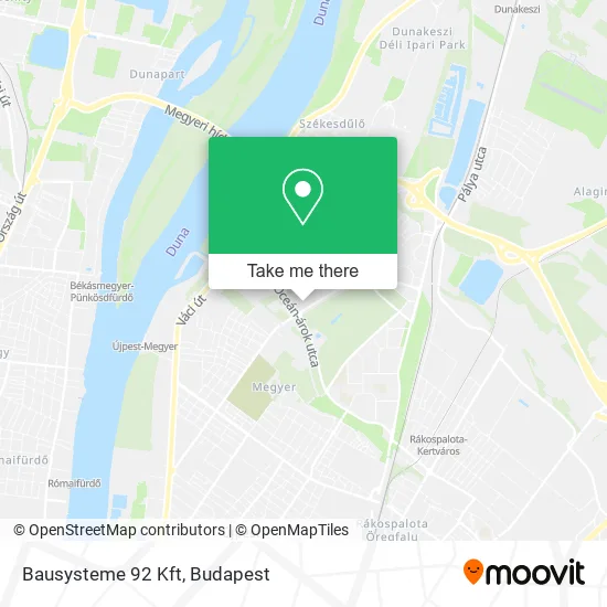 Bausysteme 92 Kft map