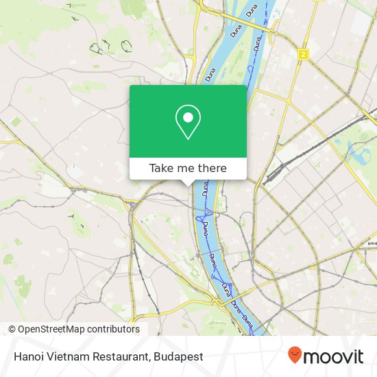 Hanoi Vietnam Restaurant map