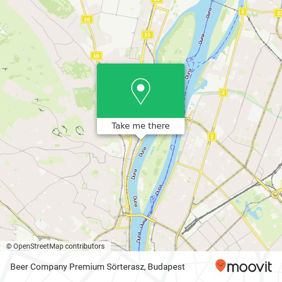 Beer Company Premium Sörterasz map